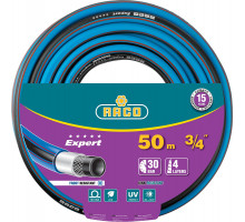 RACO EXPERT, 3/4″ 50 м, 30 атм, четырёхслойный, армированный, поливочный шланг (40302-3/4-50)