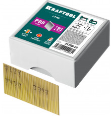 KRAFTOOL тип 23GA (P0.6) 25 мм, 10 000 шт, шпильки для нейлера (31786-25)