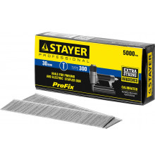 STAYER тип 18GA (47 / 300 / F) 30 мм, 5000 шт, гвозди для нейлера (31530-30)