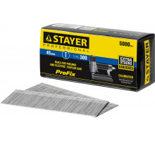 STAYER тип 18GA (47 / 300 / F) 45 мм, 5000 шт, гвозди для нейлера (31530-45)