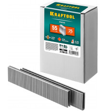 KRAFTOOL тип 18GA (55 / 90 / C) 25 мм, 5000 шт, скобы для степлера (31789-25)