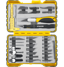 STAYER 33 предм., Набор резцов (1831-H33)