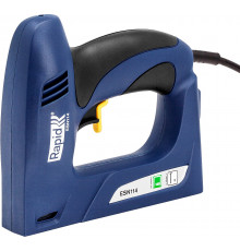 RAPID R:El.Staple Gun ESN114 для скоб тип 140 и гвоздей 300, 2-в-1, Нейлер-степлер (гвозде/скобозабиватель) электрический (5000131)