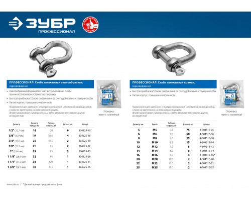 ЗУБР 25 мм, прямая скоба, 2 шт, Профессионал (4-304515-25)