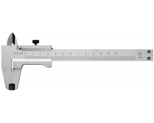 тип 1 125 мм, Металлический штангенциркуль (3445-125)