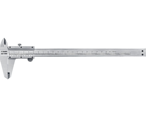 ЗУБР ШЦ-1-200 200 мм, Стальной штангенциркуль (34514-200)