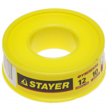 STAYER 0,075 мм х 12 мм х10 м, 0,40 г/см3, Фумлента (12360-12-040)