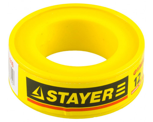 STAYER 0,075 мм х 12 мм х10 м, 0,16 г/см3, Фумлента (12360-12-016)