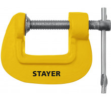 STAYER SG-25 25 мм, Чугунная струбцина G (3215-025)