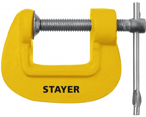 STAYER SG-25 25 мм, Чугунная струбцина G (3215-025)