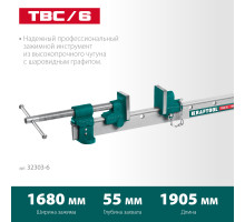 KRAFTOOL TBC/6 1650/55 мм, Струбцина с Т-образным профилем (вайма) (32303-6)