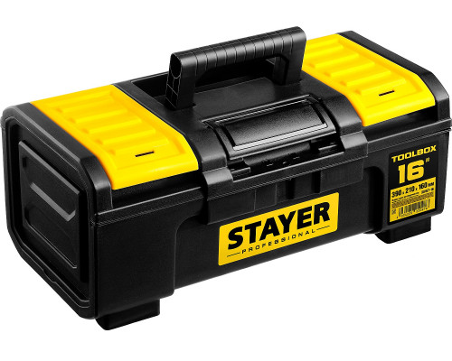 STAYER TOOLBOX-16, 390 х 210 х 160, Пластиковый ящик для инструментов, Professional (38167-16)