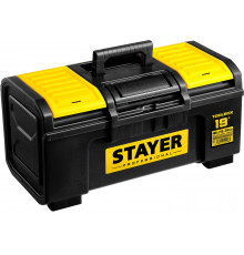 STAYER TOOLBOX-19, 480 х 270 х 240, Пластиковый ящик для инструментов, Professional (38167-19)