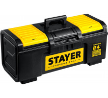 STAYER TOOLBOX-24, 590 х 270 х 255, Пластиковый ящик для инструментов, Professional (38167-24)