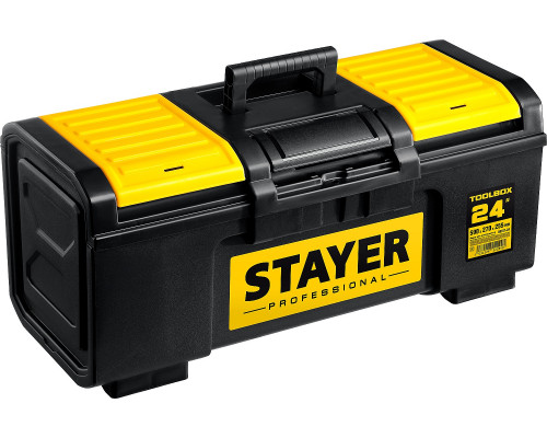 STAYER TOOLBOX-24, 590 х 270 х 255, Пластиковый ящик для инструментов, Professional (38167-24)